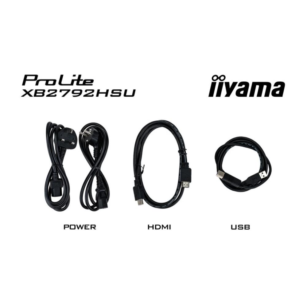 iiyama - ProLite XB2792HSU-B1 pantalla para PC 68,6 cm (27") 1920 x 1080 Pixeles Full HD LED Negro