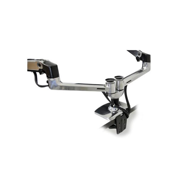 Ergotron - LX Series 45-245-026 soporte para monitor 68,6 cm (27") Escritorio Plata