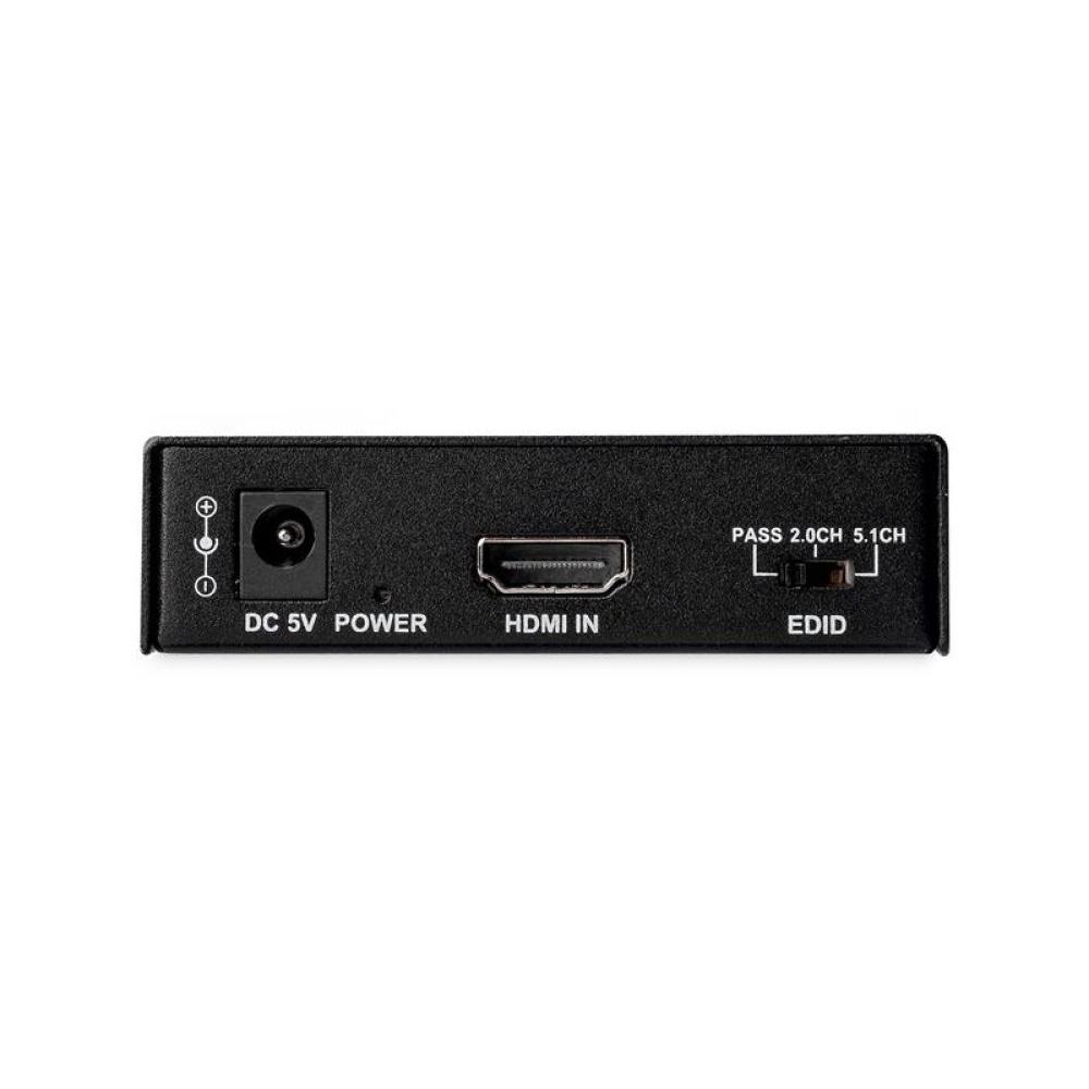 StarTech.com - Extractor de Audio HDMI con Soporte para 4K de 60Hz