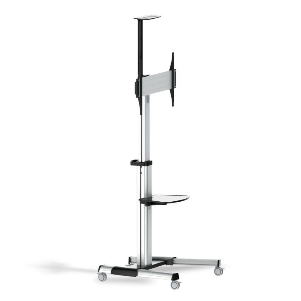AISENS - FT70TRE-037 soporte para pantalla de señalización 177,8 cm (70") Negro, Plata