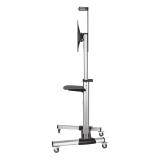 AISENS - FT70TRE-037 soporte para pantalla de señalización 177,8 cm (70") Negro, Plata