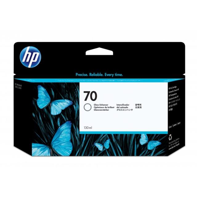 HP - Cartucho de tinta de mejora de brillo DesignJet 70 de 130 ml