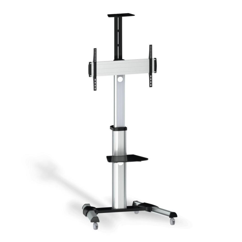 AISENS - FT70TRE-037 soporte para pantalla de señalización 177,8 cm (70") Negro, Plata
