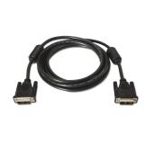 AISENS - A117-0087 cable DVI 3 m DVI-D Negro