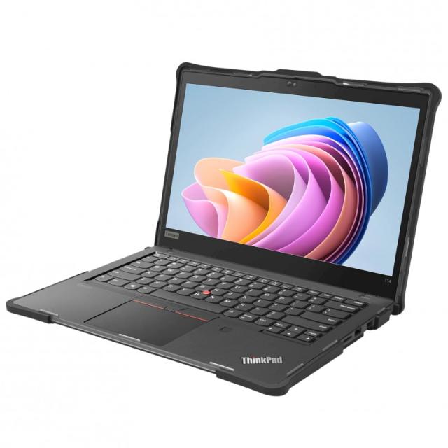 Lenovo - 4Z71Q49392 maletines para portátil 35,6 cm (14") Bumper Negro, Transparente