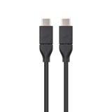 Nanocable - USB 3.1, 1m cable USB USB 3.2 Gen 2 (3.1 Gen 2) USB C Negro