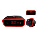 Sunstech - FRD60 Reloj Negro, Rojo