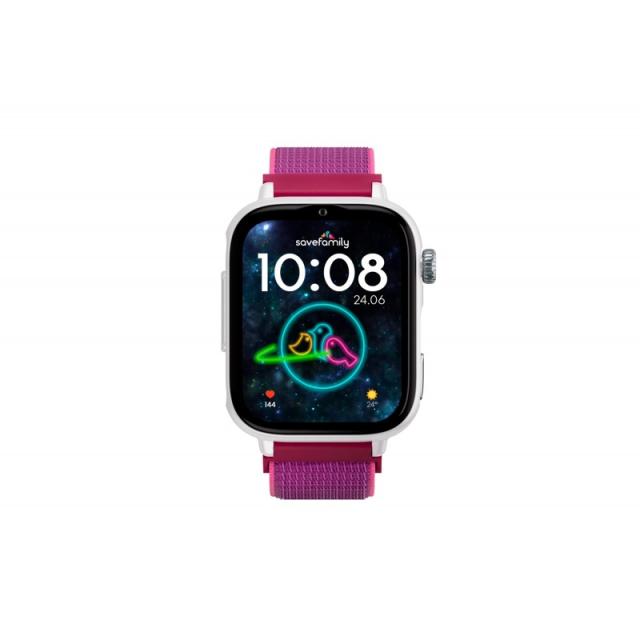 SaveFamily - SaveWatch Plus 2 4,7 cm (1.85") AMOLED Digital 410 x 502 Pixeles Pantalla táctil 4G Blanco Wifi GP - 55579136393599