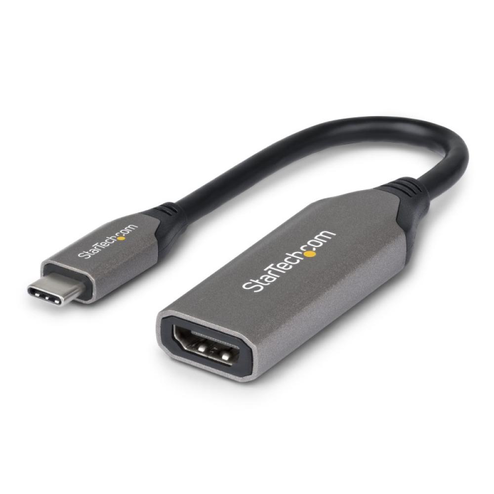 StarTech.com - Adaptador USB-C a HDMI - USB Tipo C - 8K60Hz/4K120Hz - Compatible con Thunderbolt/USB4 - Conversor USB C a HDMI 2