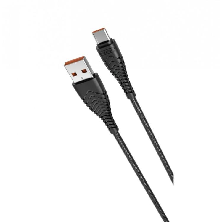 VEGER - VG-V104 cable USB USB 2.0 1,2 m USB C Negro