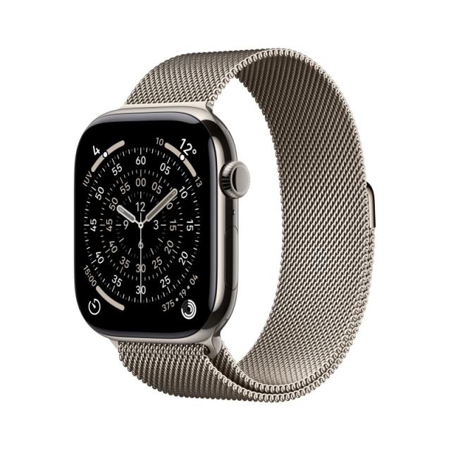 Apple - Watch Series 11 OLED 46 mm Digital 416 x 496 Pixeles Pantalla táctil 5G Titanio Wifi GPS (satélite) - MFD04QL/A