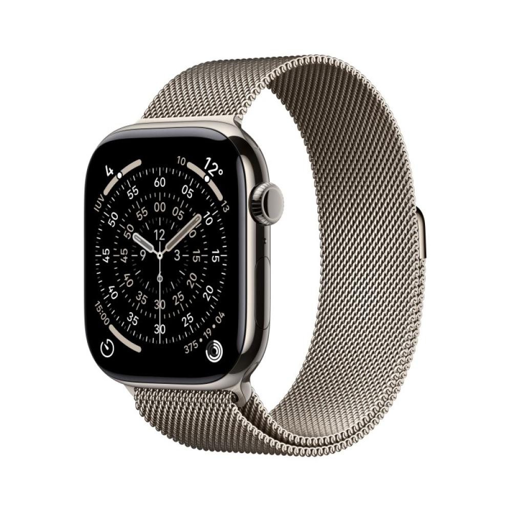 Apple - Watch Series 11 OLED 46 mm Digital 416 x 496 Pixeles Pantalla táctil 5G Titanio Wifi GPS (satélite) - MFD04QL/A