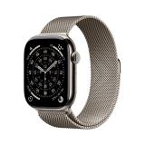 Apple - Watch Series 11 OLED 46 mm Digital 416 x 496 Pixeles Pantalla táctil 5G Titanio Wifi GPS (satélite) - MFD04QL/A