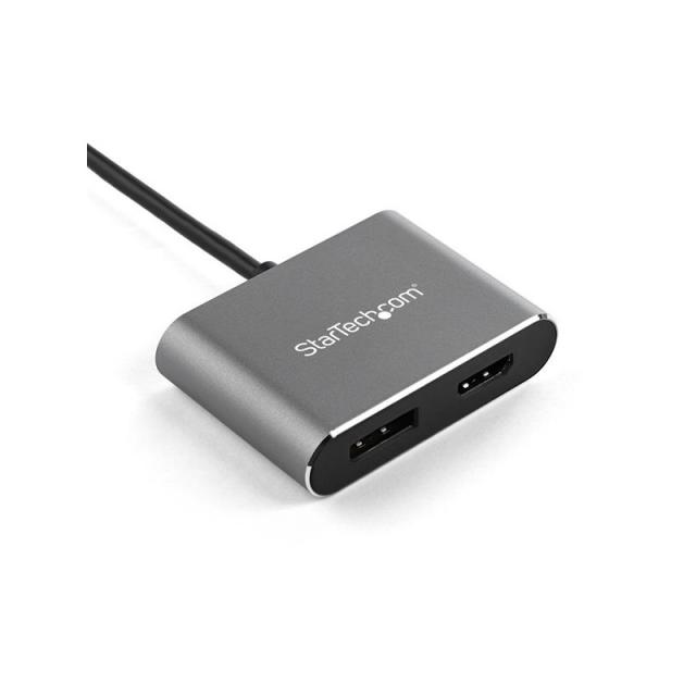 StarTech.com - Adaptador de Vídeo Multipuertos USB-C - HDMI o DisplayPort - 4K de 60Hz