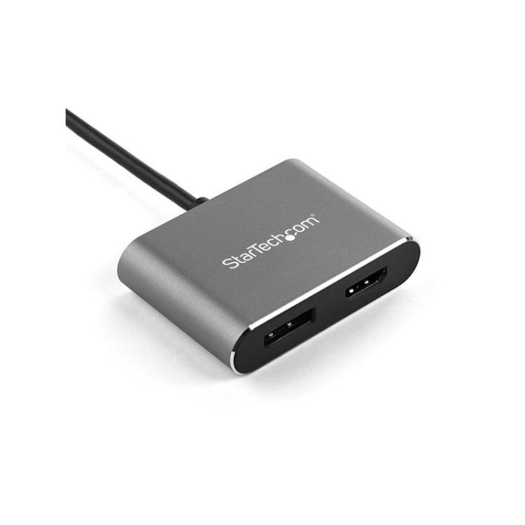 StarTech.com - Adaptador de Vídeo Multipuertos USB-C - HDMI o DisplayPort - 4K de 60Hz