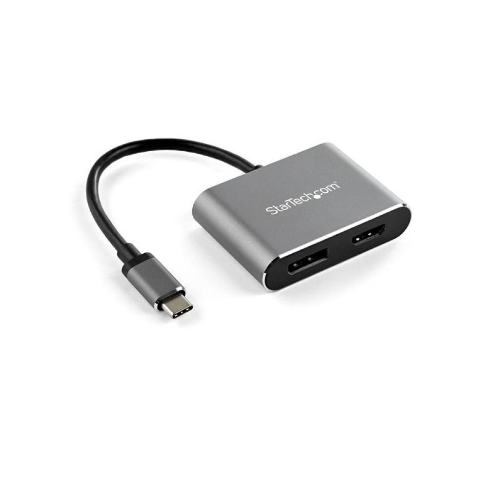 StarTech.com - Adaptador de Vídeo Multipuertos USB-C - HDMI o DisplayPort - 4K de 60Hz