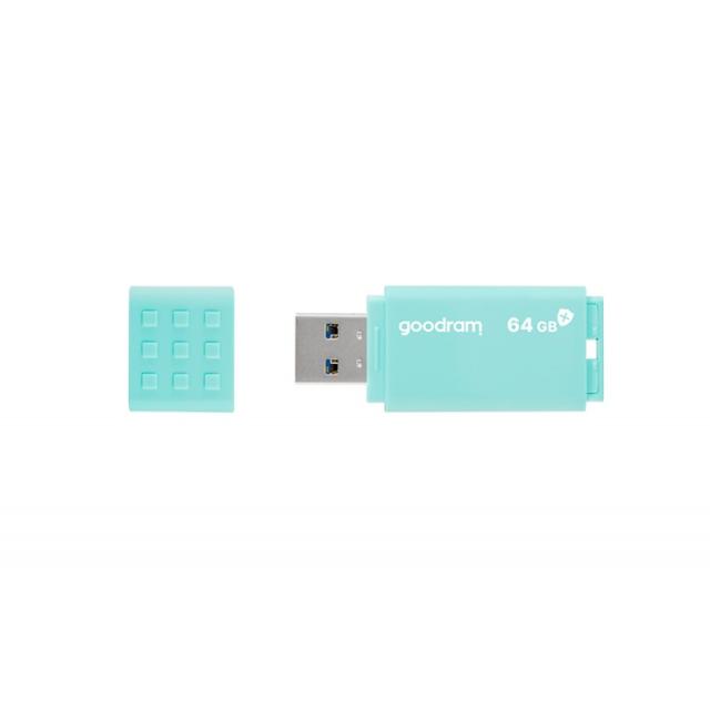 Goodram - UME3 unidad flash USB 64 GB USB tipo A 3.2 Gen 1 (3.1 Gen 1) Turquesa
