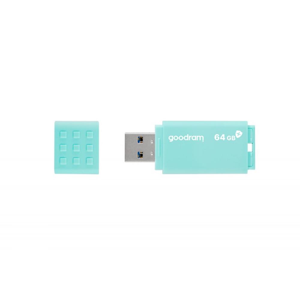 Goodram - UME3 unidad flash USB 64 GB USB tipo A 3.2 Gen 1 (3.1 Gen 1) Turquesa