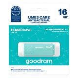 Goodram - USB 3.0 UME3 CARE unidad flash USB 16 GB USB tipo A 3.2 Gen 1 (3.1 Gen 1) Turquesa