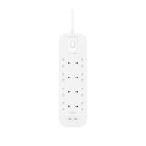 Belkin - Connect Blanco 8 salidas AC 2 m