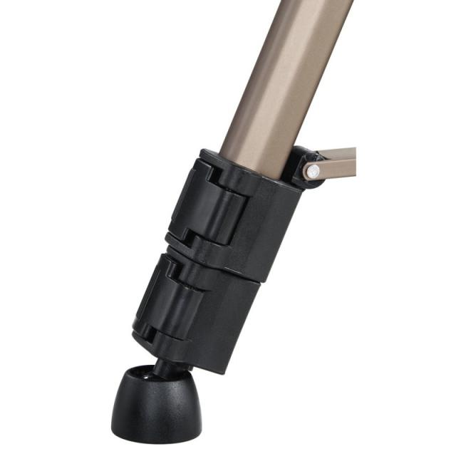 Hama - Trípode para cámaras réflex, regulable desde 69-185 cm, ligero, de aluminio, con funda de transporte, color Bronce