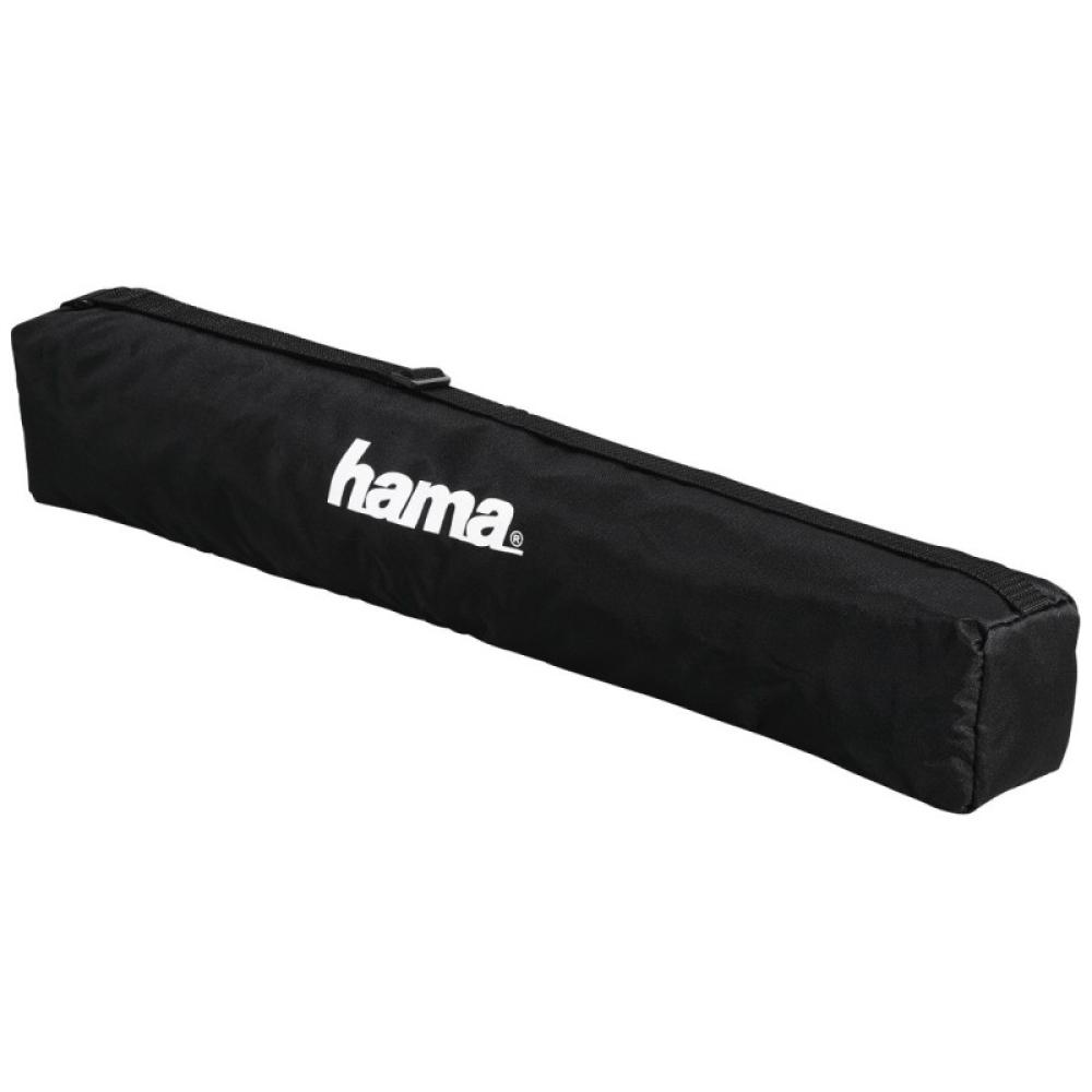 Hama - Trípode para cámaras réflex, regulable desde 69-185 cm, ligero, de aluminio, con funda de transporte, color Bronce