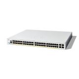 Cisco - Catalyst 1300 Gestionado L2/L3 Gigabit Ethernet (10/100/1000) Energía sobre Ethernet (PoE) Gris - C1300-48P-4G