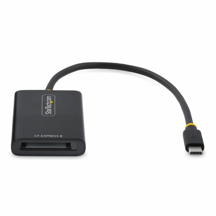 StarTech.com - Lector USB-C de Tarjetas CFexpress Tipo B - USB Tipo C USB 3.2 10Gb - Adaptador Lector de Tarjetas de Memoria Com