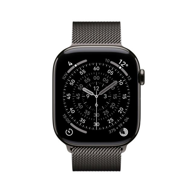 Apple - Watch Series 11 OLED 46 mm Digital 416 x 496 Pixeles Pantalla táctil 5G Titanio Wifi GPS (satélite) - MFD34QL/A