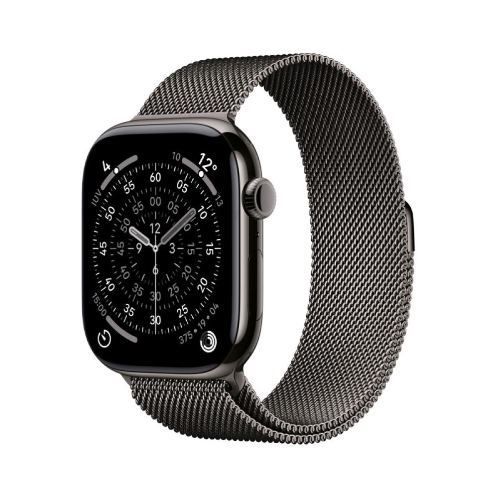 Apple - Watch Series 11 OLED 46 mm Digital 416 x 496 Pixeles Pantalla táctil 5G Titanio Wifi GPS (satélite) - MFD34QL/A