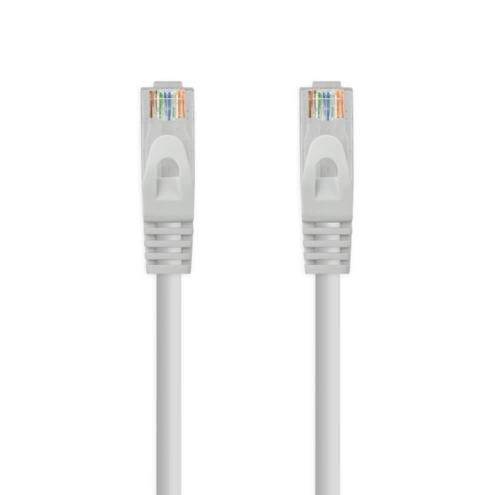 Nanocable - Cable de red latiguillo RJ45 LSZH Cat.6A UTP AWG24, Gris, 10 m