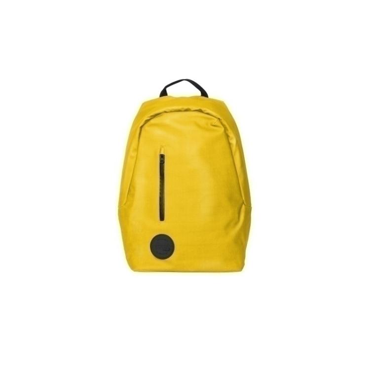 Smile - The Rock Mochila Antirobbo para portátil 15.6 pulgadas con puerto USB incorporado Amarillo