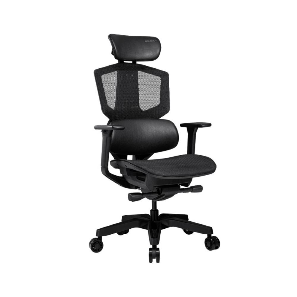 COUGAR - Argo One Silla para videojuegos de PC Asiento de malla Negro - 3MARGOSB.0001