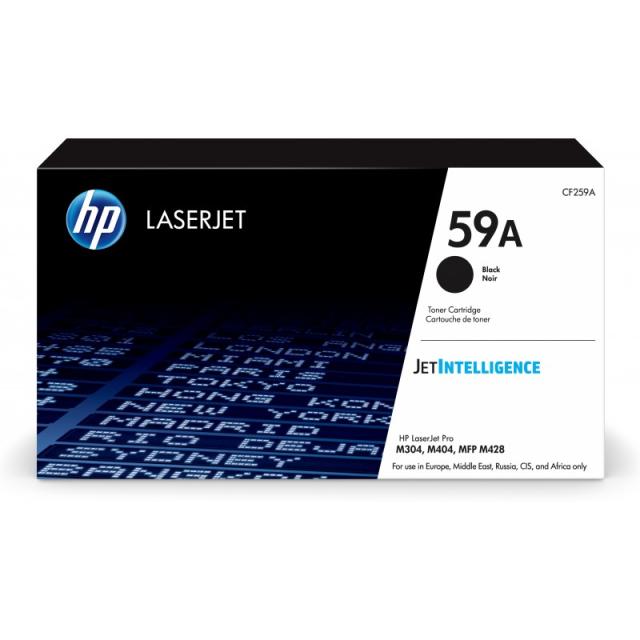 HP - Cartucho de tóner Original LaserJet 59A negro