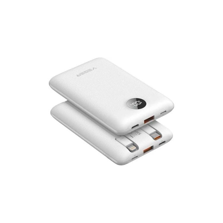 VEGER - VG-W1170-W batería externa 10000 mAh Blanco