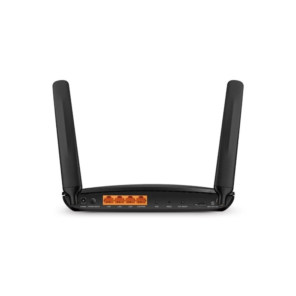 TP-Link - Archer MR600 router inalámbrico Gigabit Ethernet Doble banda (2,4 GHz / 5 GHz) 4G Negro
