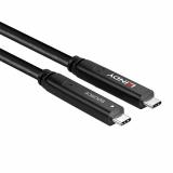 Lindy - 43398 cable USB USB 3.2 Gen 1 (3.1 Gen 1) 10 m USB C Negro