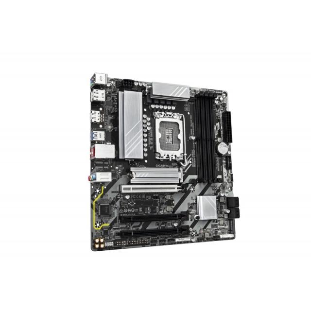 GIGABYTE - B860M DS3H Placa base - CPUs Intel Core Ultra, VRM de 5+1+2+1 fases, hasta 9066MHz DDR5, 1xPCIe 5.0 + 1xPCIe 4.0 M.2,