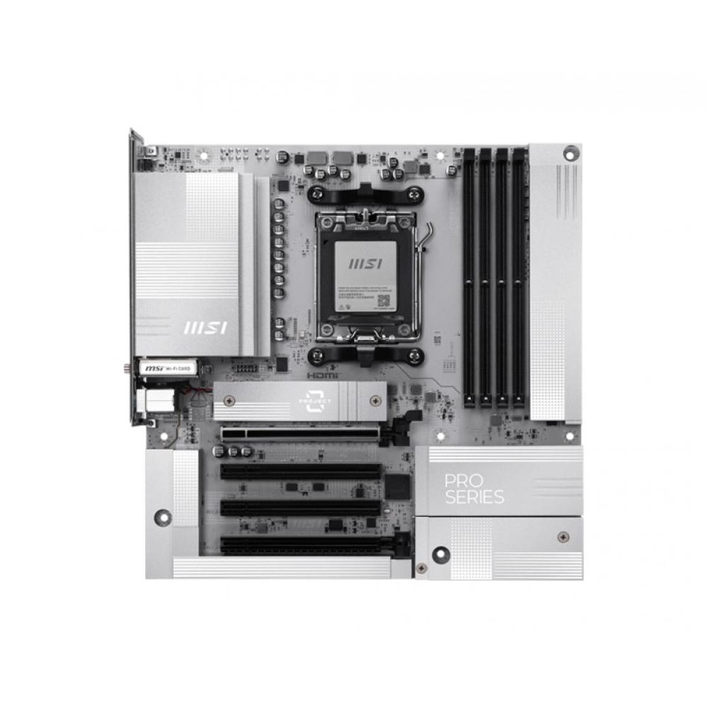 MSI - AM5 PRO B850M-A WIFI PZ M-ATX AMD B850 Zócalo AM5 micro ATX