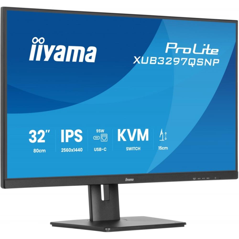 iiyama - ProLite XUB3297QSNP-B1 pantalla para PC 81,3 cm (32") 2560 x 1440 Pixeles Quad HD LED Negro