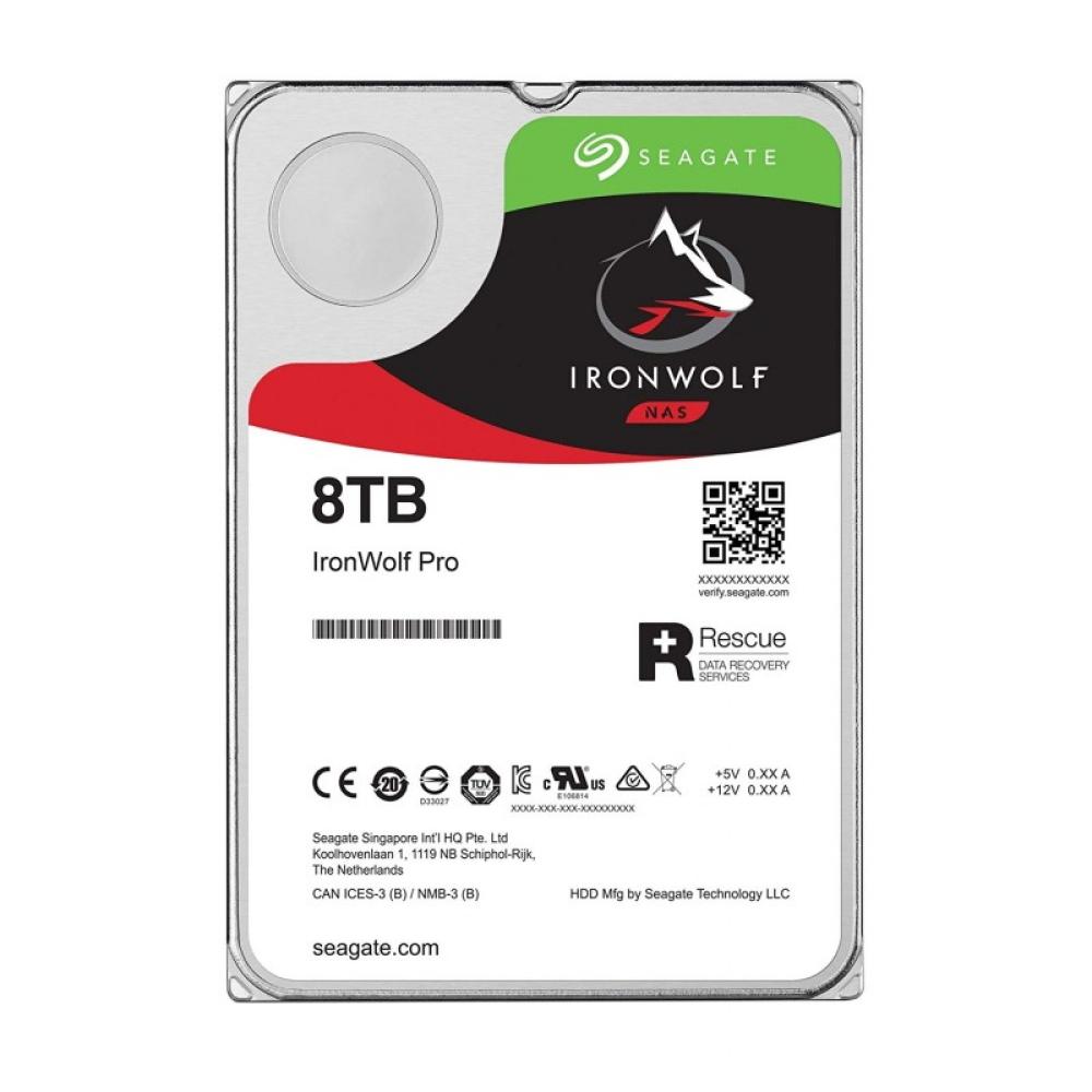 Seagate - IronWolf ST8000VN004 disco duro interno 8 TB 7200 RPM 256 MB 3.5" Serial ATA III
