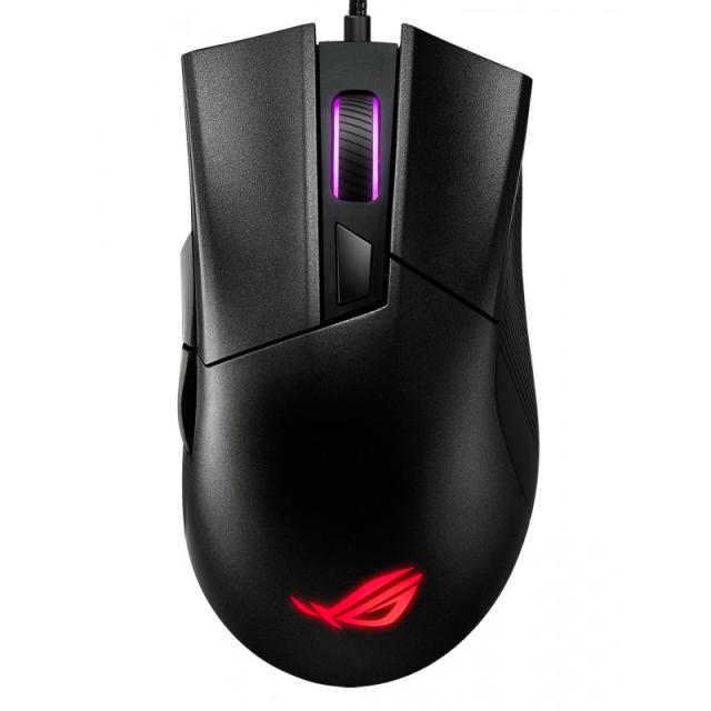 ASUS - ROG Gladius II Core ratón Juego mano derecha USB tipo A Óptico 6200 DPI