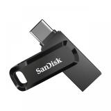 SanDisk - Ultra Dual Drive Go unidad flash USB 256 GB USB Type-A / USB Type-C 3.2 Gen 1 (3.1 Gen 1) Negro