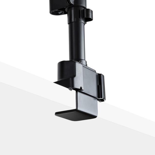 StarTech.com - Brazo de Soporte para Dos Monitores - Base Soporte de Movimiento Articulado y Altura Ajustable para 2 Monitores V
