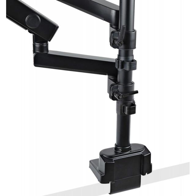StarTech.com - Brazo de Soporte para Dos Monitores - Base Soporte de Movimiento Articulado y Altura Ajustable para 2 Monitores V