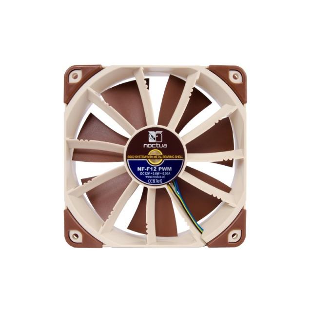 Noctua - NF-F12PWM Carcasa del ordenador Ventilador 12 cm Marrón