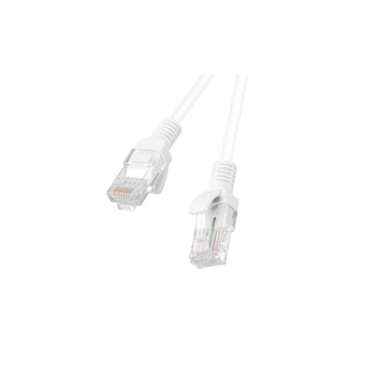 Lanberg - PCU6-10CC-0100-W cable de red Blanco 1 m Cat6 U/UTP (UTP)