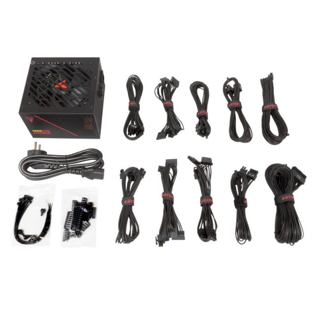 ABYSM - Morpheo GX5 1000W unidad de fuente de alimentación 20+4 pin ATX ATX Negro, Rojo