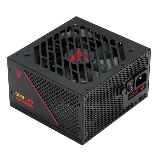 ABYSM - Morpheo GX5 1000W unidad de fuente de alimentación 20+4 pin ATX ATX Negro, Rojo