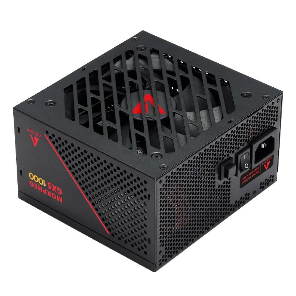 ABYSM - Morpheo GX5 1000W unidad de fuente de alimentación 20+4 pin ATX ATX Negro, Rojo
